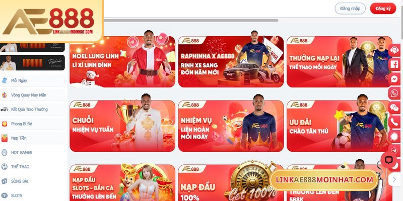 Khuyến mãi AE888 tạo dấu ấn mạnh trong cộng đồng cá cược