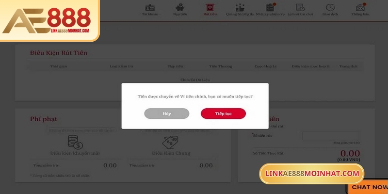 Chỉ cần xác nhận là có thể nhận tiền về