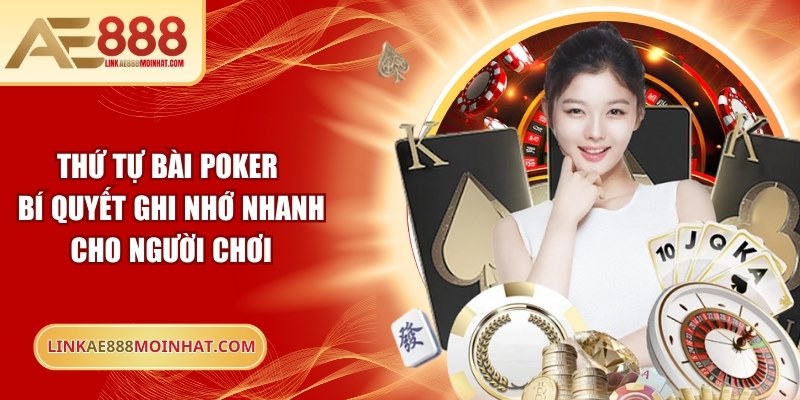 Thứ tự bài poker